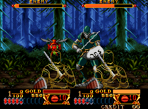 Screenshot of Crossed Swords II (Neo Geo CD, 1995) - MobyGames