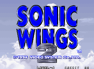 sonic wings 2 neo geo