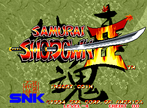 Samurai Shodown II Neo Geo CD